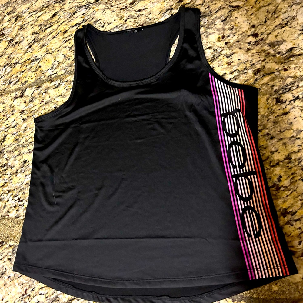 BEBE WOMENS SPORTS TANK TOP